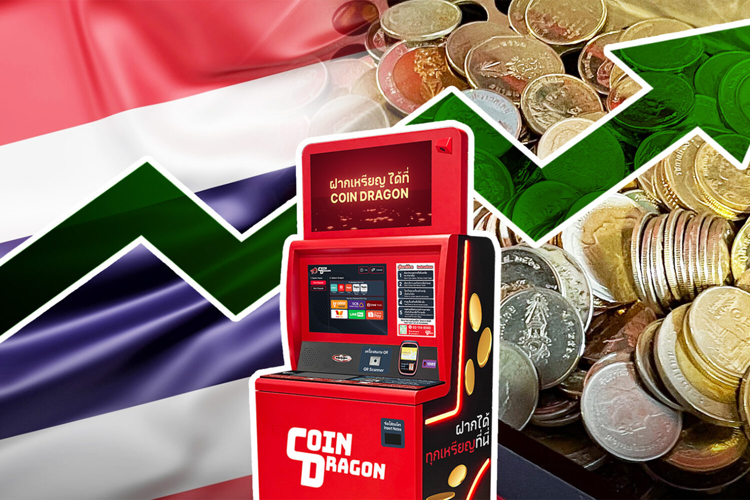Coin Dragon ผู้นำด้านเครื่องฝากเหรียญอัตโนมัติระดับสากล สู่การขยายธุรกิจในประเทศไทย เพื่อช่วยให้ทุกคนใช้งานและฝากเหรียญให้สะดวกยิ่งขึ้น