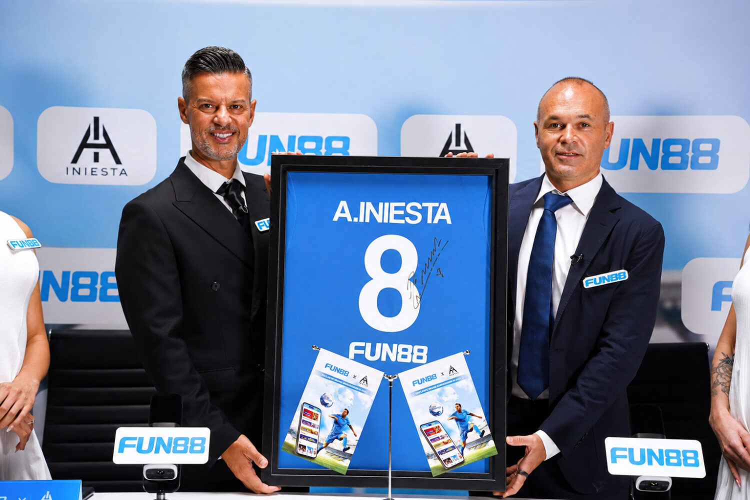 ตำนานหมายเลข 8! อันเดรส อิเนียสต้า เปิดตัวแบรนด์แอมบาสเดอร์คนใหม่ของ FUN88